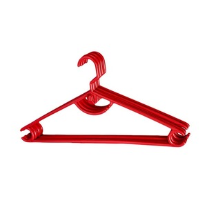 畅销制造商定制衣架多用途耐用彩色塑料管状成人衣架 - Product Image 4