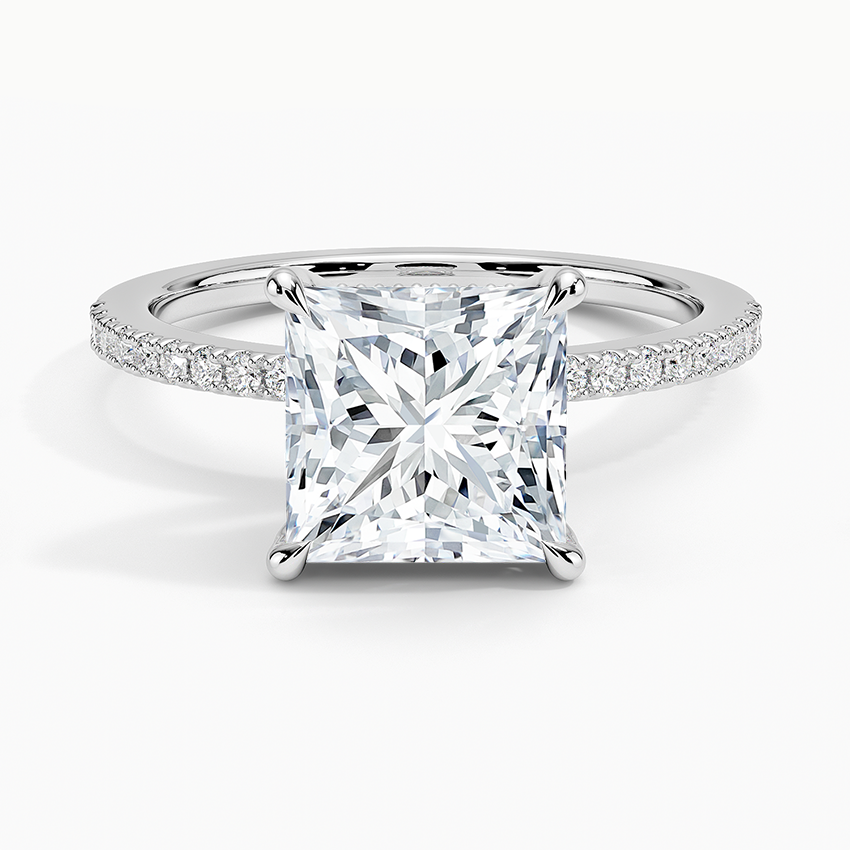 White Gold Plated