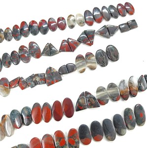 2025 yüksek kalite doğal vahşi afrika Bloodstone çifti Necklace chons akik taş kolye yüzük kullanımı için armut şeklinde Oval tasarım