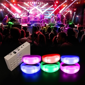 Концертные браслеты на заказ с дистанционным управлением Pulsera LED Audioritmicas Xyloband программируемый браслет для вечеринки LED - Product Image 5