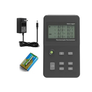 Termómetro DTM-T8 de 8 canales, tipo K,J,E,T,R,S,N,B, grabadora usb de entrada múltiple