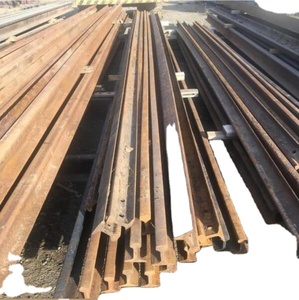 供应商HMS 1/2废钢、废铁HMS 1 & 2工厂价格HMS 1 2废料/HMS 1 & 2，散装二手铁路轨道。 - Product Image 1