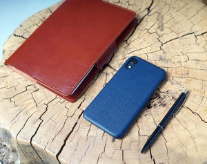 Custom Cover A5 <strong>Notebook</strong> Portfolio Custom Refillable Leather Journal Cover 6x9 Colleague LP5-0038B - Product Image 3