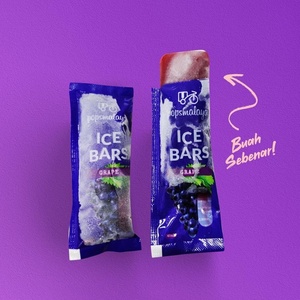 HALAL Pops Malaya Grape Ice Bars 45ml X 6 Sachets Sour <strong>Taste</strong> Ready Stock for Adults and Children Ingredients <strong>Juice</strong> - Product Image 5