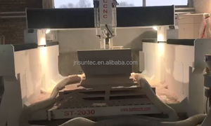 二手最佳爱好多功能4轴高z轴数控路由器1530 atc 3d数控路由器4轴数控路由器3d eps木质泡沫塑料 - Product Image 5