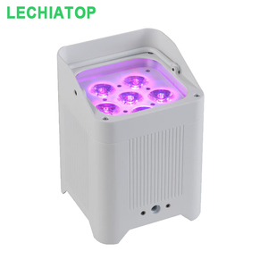 ไร้สาย108W rgbwaauv LED PAR 6X18W แบตเตอรี่ชาร์จเต็ม5ชั่วโมงพร้อมการควบคุม DMX512สำหรับดิสโก้ดีเจเหตุการณ์ - Product Image 1