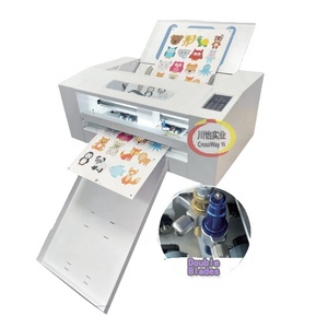Automatic CCD Label <strong>Cutter</strong> Double Dual Head Bladers Cutting Machine With Creasing 2 in 1 Function - Product Image 1