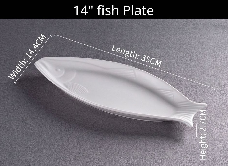 14" fish Plate