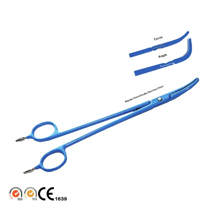 Instruments électrochirurgicaux de qualité supérieure, scelleuse d'arithmétique bipolaire, pinces Bi, bouchons mâles de 4mm, joints et ciseaux