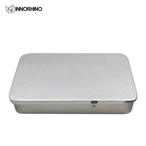 小儿童防预卷烟草避孕套工艺盒锡罐盒矩形金属包装定制Logo TW - Product Image 5