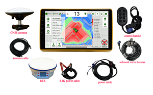 نظام تحديد المواقع مكشط تسوية الأرض شفرة نظام مستوى الحقل الحكمة beidou LS200 المنحدر التسوية GNSS جرار الملاحة - Product Image 2