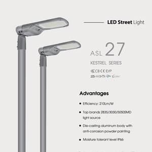 UL/CETL/ROHS/SAA/GOST/FCC認定150ワットポリシリコンLED街路灯雨保護IP67 AC電源庭道用