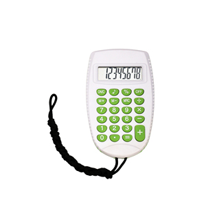 Promotion benutzer definierte Logo Druckerei Finanz funktions tische Rechner Mini 8-stellige Solar Pocket able Kosten rechner - Product Image 1