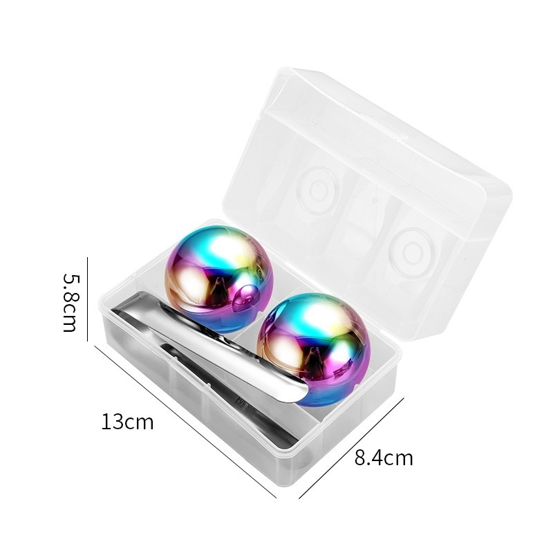 Multicolore-55mm 2 pièces en boîte avec clip