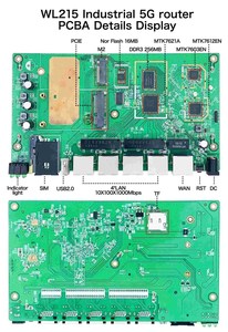 ホットセール5Gwifiルーター内蔵M.2ポートワイヤレスルーター5G、SIMカードスロットWL215付き - Product Image 6