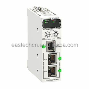 Nuevo módulo de comunicación Sineide original de 1 año de garantía Modbus TCP y EtherNet/IP 10/100M 3 puertos Ethernet RJ45 BMENOS0300 - Product Image 1