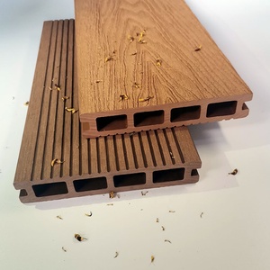 Açık WPC Hollow tipi WPC Decking sıfır formaldehit kompozit zemin kaplaması ücretsiz örnek WPC panel grafik tasarım Modern üstü 18mm - Product Image 6