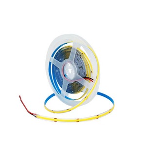 IP68 12V/24V COB LED şerit işık 320LED/M dış mekan kullanımı için uzaktan kumanda CRI90 ile 8mm PCB genişliği - Product Image 1