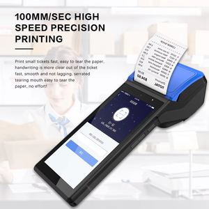 Портативный Android 12 4G POS-аппарат для Мобильных Платежей портативный сканер штрих-кодов NFC бесплатное подключение SDK через WiFi Bluetooth USB - Product Image 2
