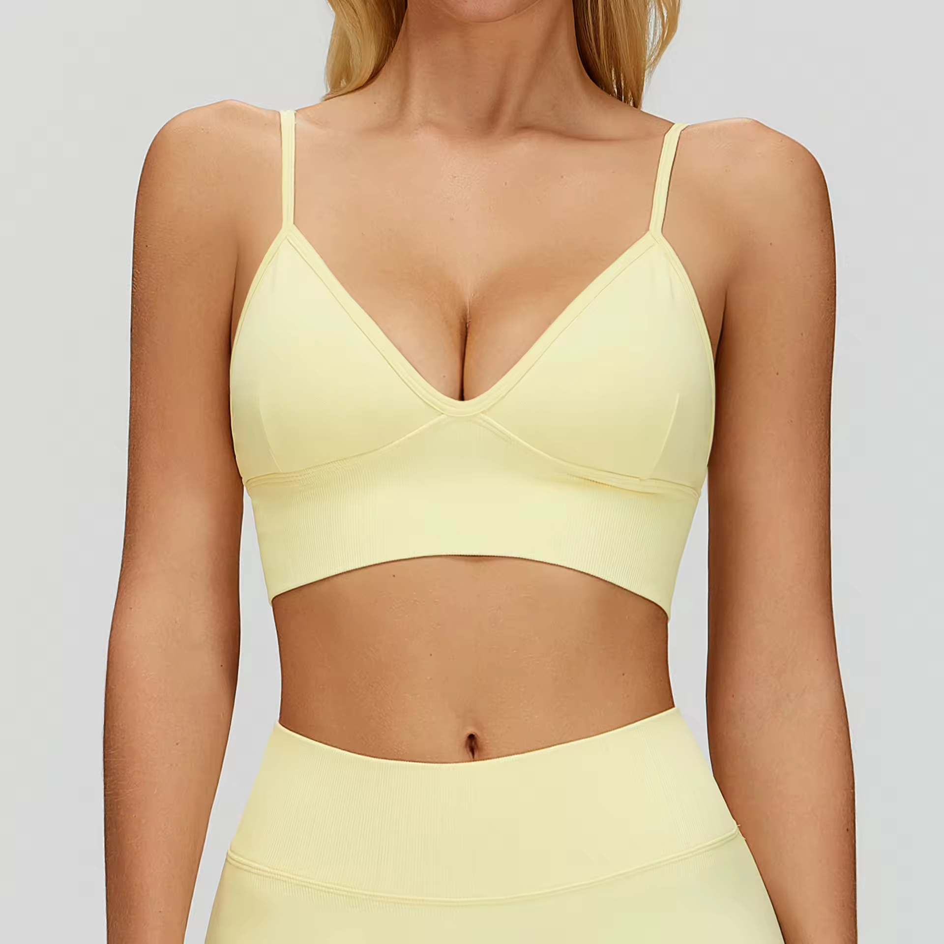 Yellow bra