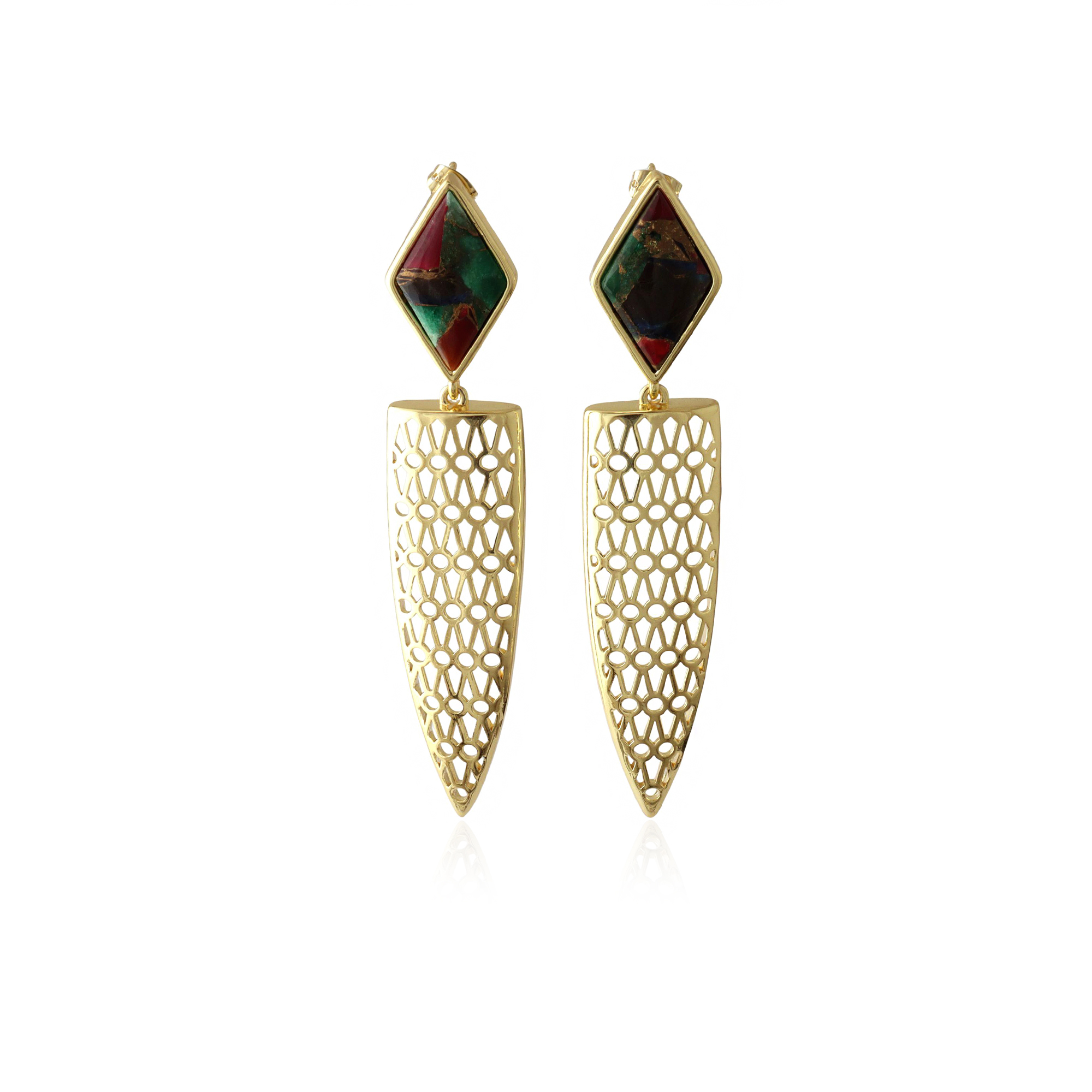 3.Mélange (Cuivre, Rose et Vert)