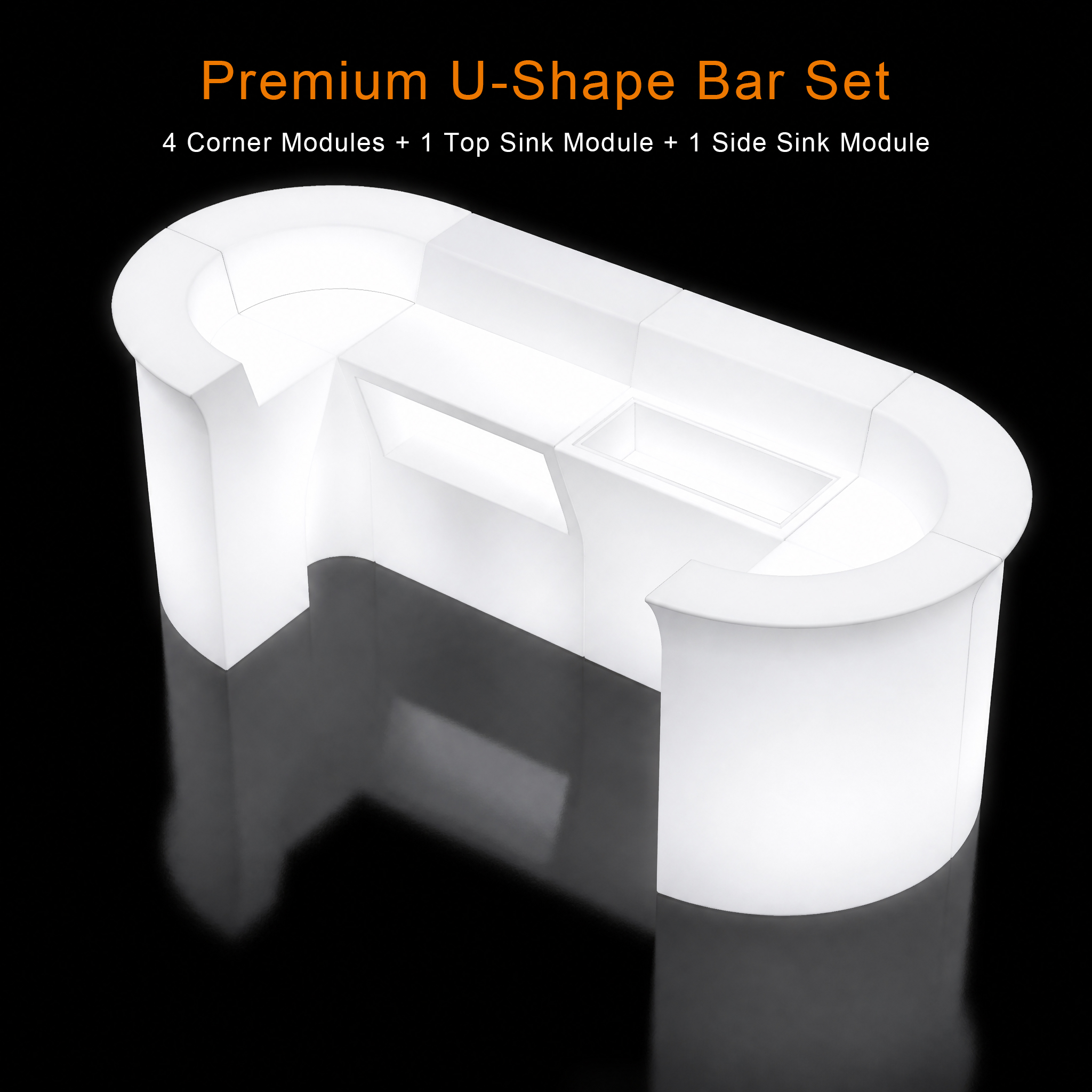 Premium U-Shape Bar Set