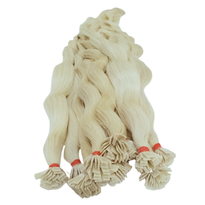 Best Seller 2025 Indonesian Blonde Hair Extensions Flat <strong>Tip</strong> with Italian Keratin 100 Human Remy Hair in Various Hair Texture