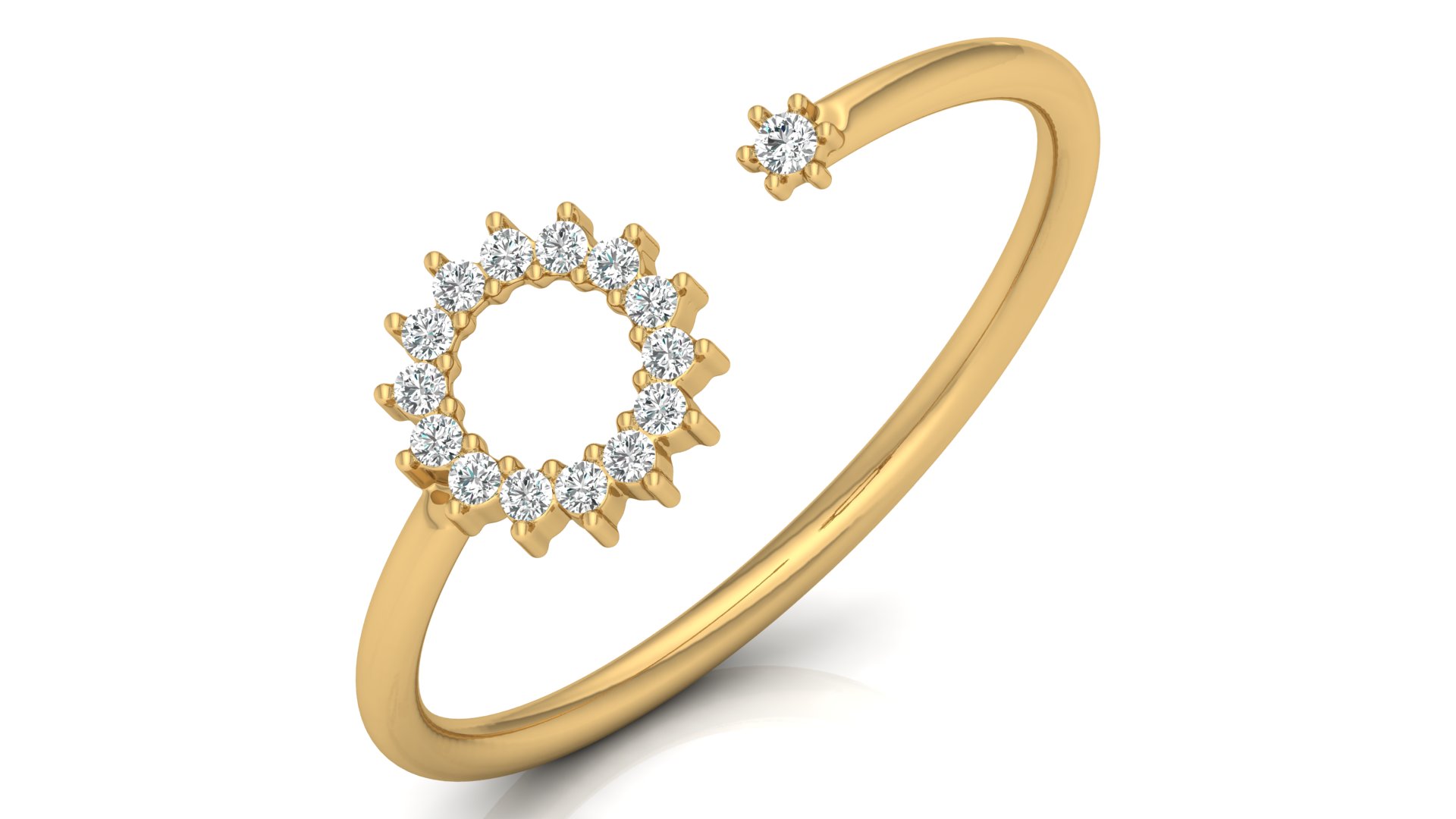 Or massif 18 carats