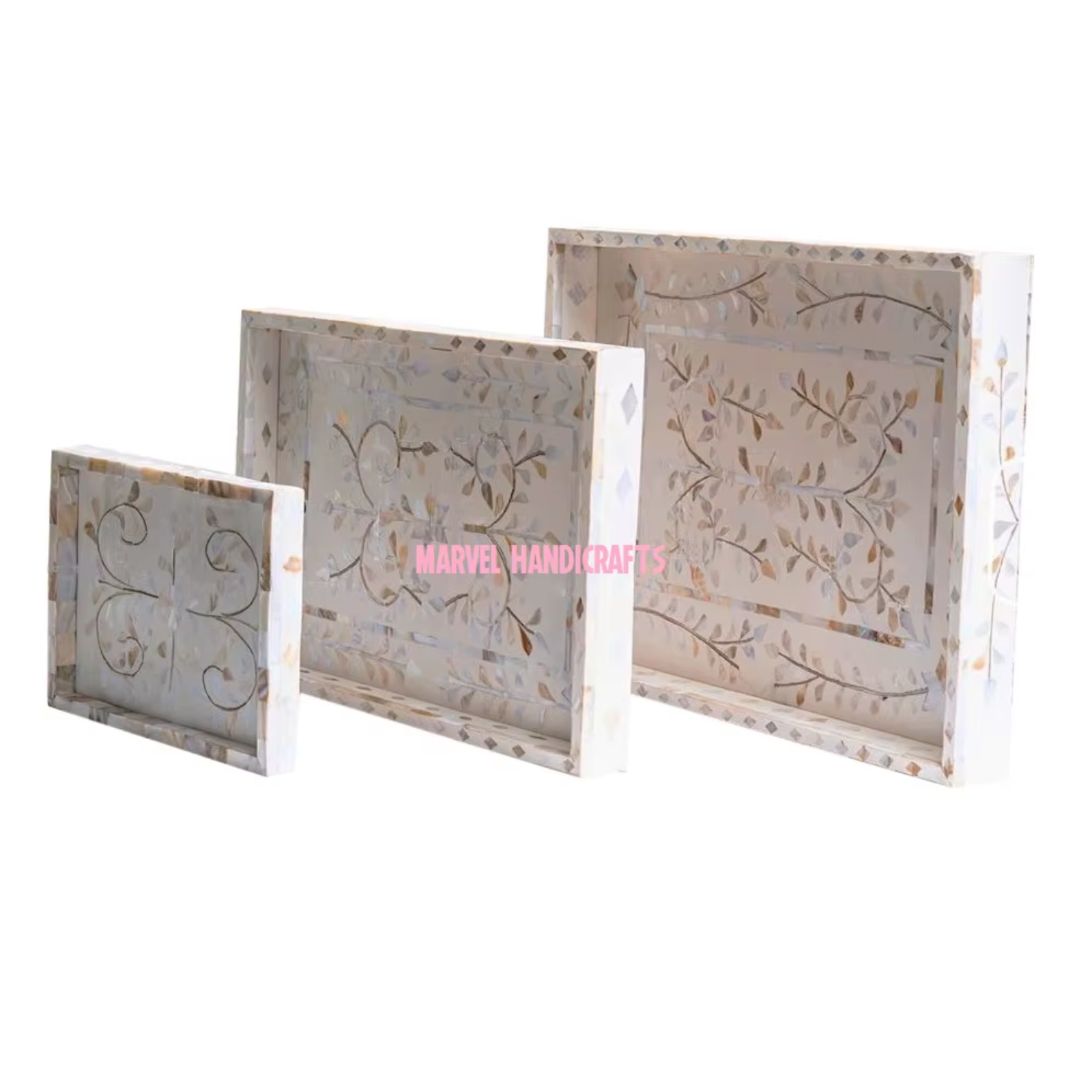 White Grey Mosaic