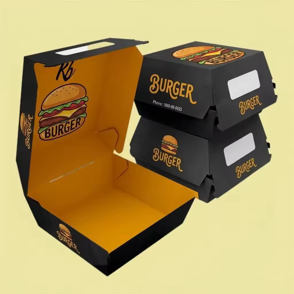 Boîte à burger personnalisée