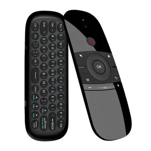OEM Factories W1 Remote <strong>Control</strong> Air Mouse Wireless Plastic <strong>Keyboard</strong> for Smart TV Projector HTPC All-in-one PC with Learning <strong>Code</strong> - Product Image 2