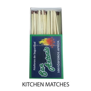 Top Selling Kitchen <strong>Matches</strong> 71 X 53 X 25 mm Lighter with Superior Quality 100 Sticks Customized <strong>Matches</strong> Box