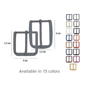 Ý 3.5 cm & 4 cm người đàn ông của thắt lưng với nickel-miễn phí cao su màu đỏ bao phủ hợp kim kim loại khóa chất lượng cao nhất - Product Image 4