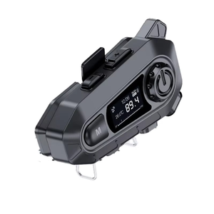 Auriculares de intercomunicación Bluetooth para motocicleta con tecnología avanzada de reducción de ruido para una comunicación clara y experiencia de conducción - Product Image 3