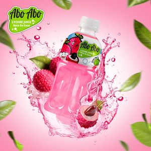 Nata De Coco FRUIT <strong>JUICE</strong> BRAND ABO ABO NATUAL FRESH COCONUT JELLY WITH FRUIT <strong>JUICE</strong>