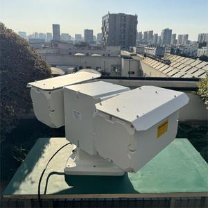 Hochleistungs-PTZ-Kamera mit großer Reichweite Multi-Sensor Advanced 5T AI-Algorithmus für umfassende Grenz-und Küsten sicherheit
