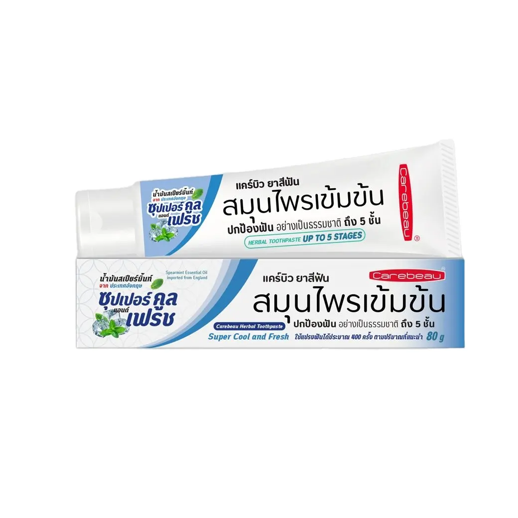 Carebeau Kruidentandpasta Super Koele En Verse Tandpasta 80 G Gratis Monster Van De Fabrikant Van Thailand