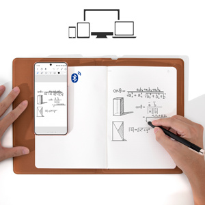 HUION Note 2 in 1 Digitales Notebook Zeichnung Handschrift Fusion Wireless Smart Wieder verwendbares Notebook mit Smart Pen Portable X10 OEM - Product Image 1