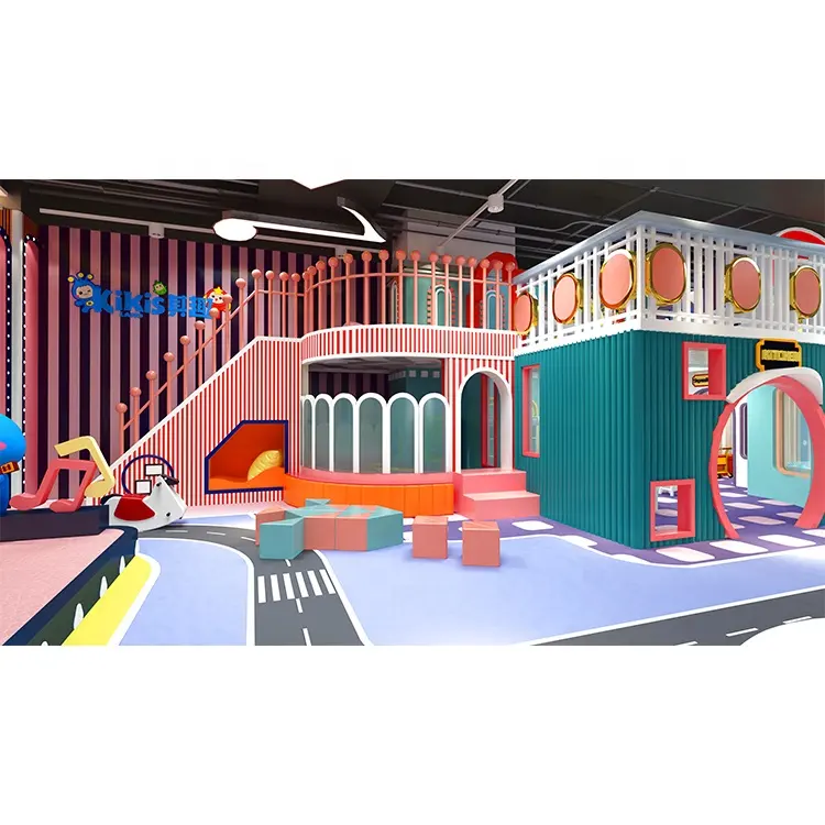 Cowboy Daycare Indoor Games Kids Soft Play Equipment
