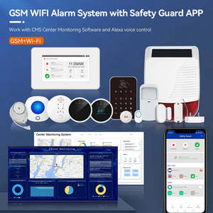 2025风格GSM无线防盗家庭安全报警系统安全家庭无线4G + 无线报警带CMS中央监控系统 - Product Image 3