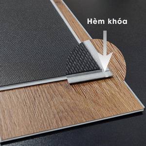 Không thấm nước 5 mét PVC Sàn Vinyl thiết kế bằng gỗ bấm vào SPC LVT nhựa <span class=keywords><strong>Laminate</strong></span> cho trong nhà sử dụng nhà để xe sàn gỗ xử lý bề mặt - Product Image 5