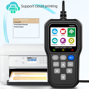 Araç algılama için taşınabilir otomotiv motor OBD 2 tarayıcı 319 kod okuyucu - Product Image 4