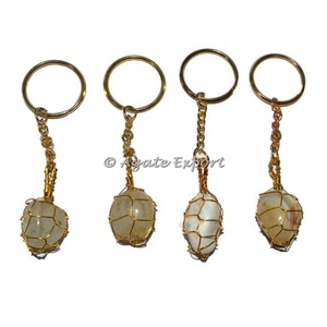 พวงกุญแจอัญมณีและพวงกุญแจจากอินเดียทำด้วยมือ - Product Image 1