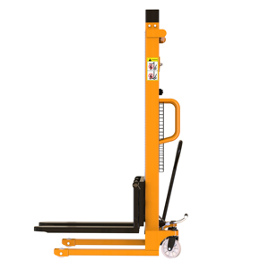 High Quality Manual Forklift C-beam 2 Tons Rise 2000mm <strong>Loading</strong> and <strong>Unloading</strong> Truck Stacker <strong>Pallet</strong> Trucks - Product Image 4