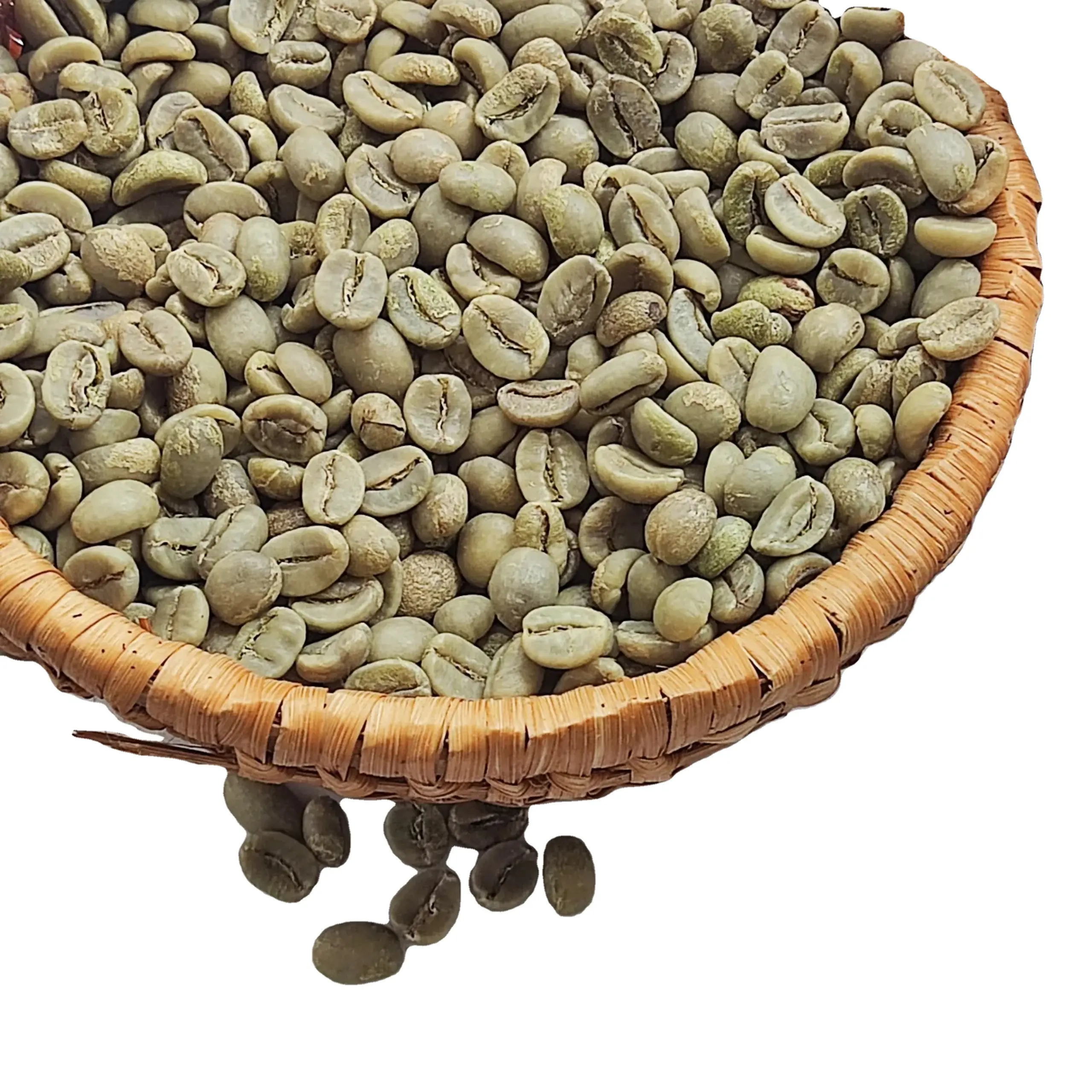 100% chicchi di caffè verde ARABICA originali del VIETNAM alla rinfusa con processo pulito/bagnato lucido ERIC PHAN + 84931615449