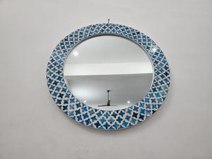 印度手工骨镶嵌现代墙镜卧室家居装饰用品出厂价格出售 - Product Image 3