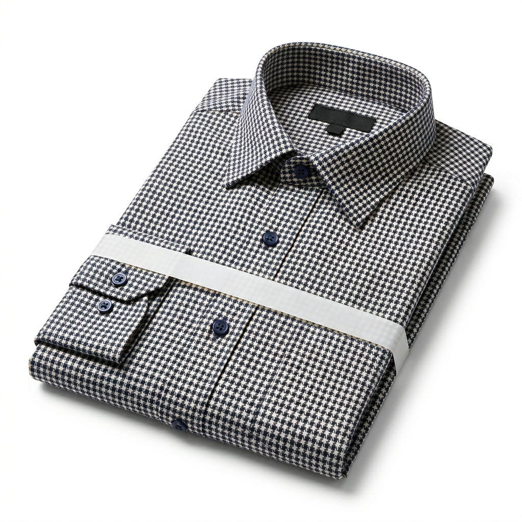 Black Mini Houndstooth