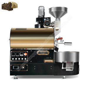 Cor & logotipo Custom-made Coffee Roaster <span class=keywords><strong>usb</strong></span> Dados Conectar Computador Café Roasting café Roaster Com Aço Inoxidável Duplo Tambor
