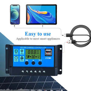 Werks großhandel PWM Solar panel Controller 10A 20A 30A Solar laderegler - Product Image 6