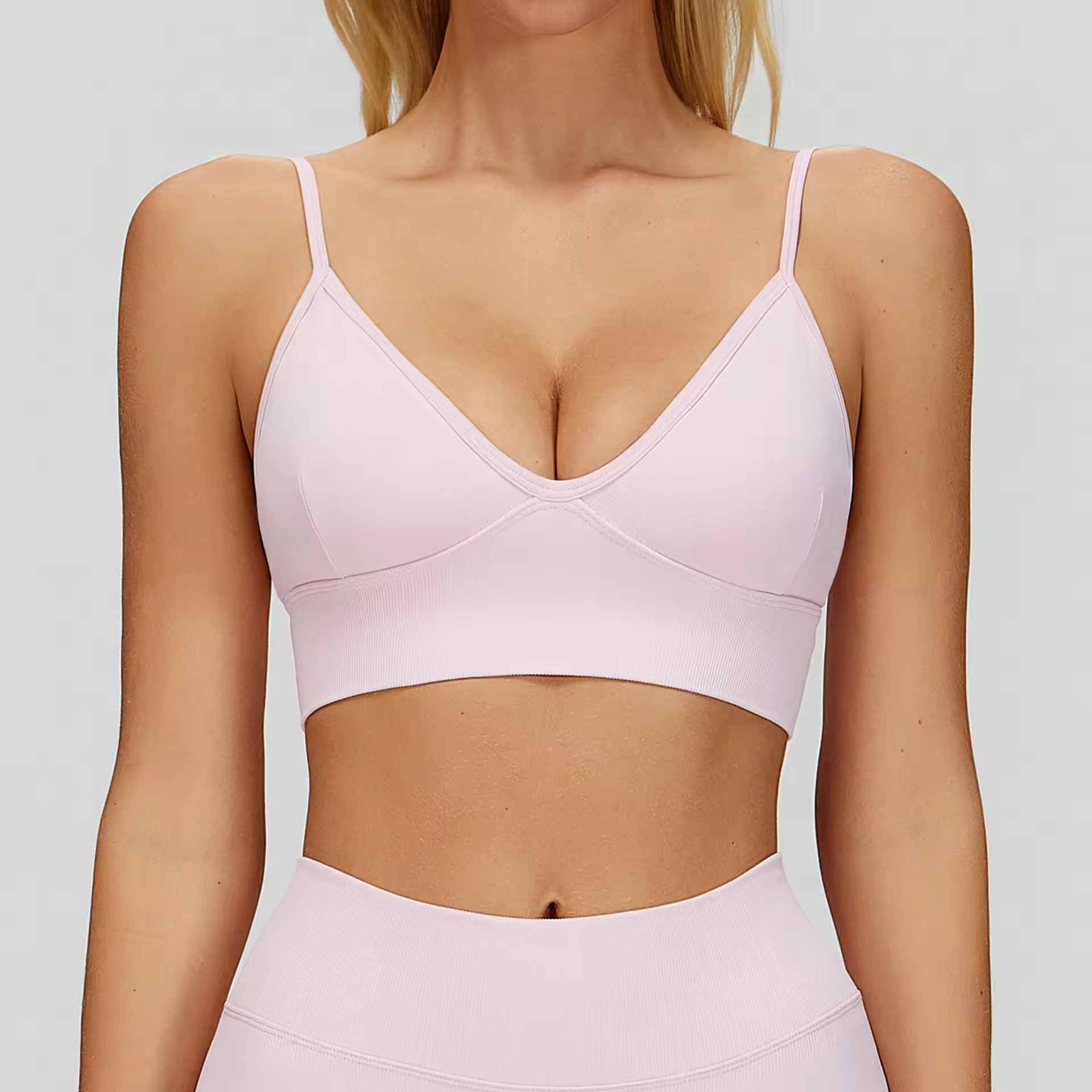 Pink bra